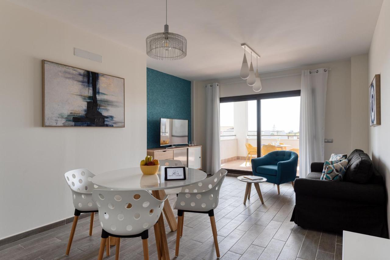 Homeforguest Apartamento En Residencia De Lujo Con Terraza Y Piscina La Guirra Exteriör bild
