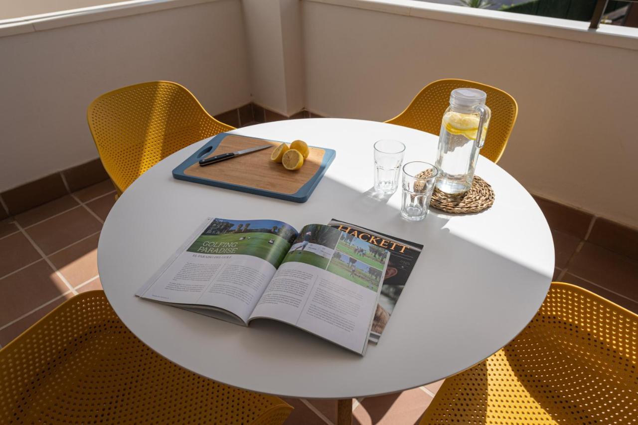 Homeforguest Apartamento En Residencia De Lujo Con Terraza Y Piscina La Guirra Exteriör bild